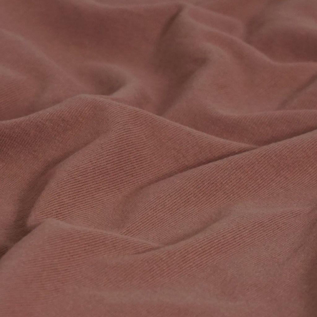 Heavy Jersey 100% Baumwolle moccabraun